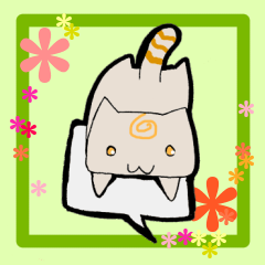 [LINEスタンプ] スルーしませんよ猫（直立型猫）