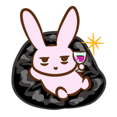 [LINEスタンプ] うさぎのプンちゃん