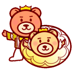 [LINEスタンプ] バレエくま