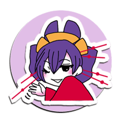 [LINEスタンプ] 花魁-ありんす娘の画像（メイン）