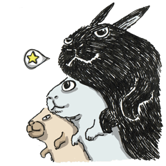 [LINEスタンプ] JiNN the BLACKの画像（メイン）