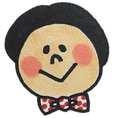 [LINEスタンプ] おかっぱさん。