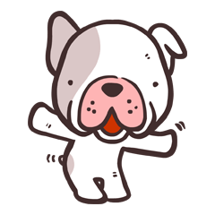 [LINEスタンプ] Bulldyの画像（メイン）