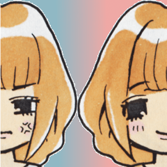 [LINEスタンプ] 重いカノジョ