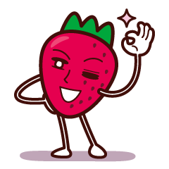 [LINEスタンプ] イチゴの一吾くん