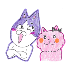 [LINEスタンプ] オスマシ・おしゃまな猫さん