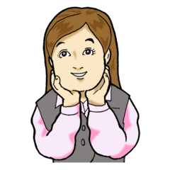 [LINEスタンプ] 事務員マコ野の台頭