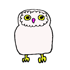 [LINEスタンプ] フクフクフクロウの画像（メイン）