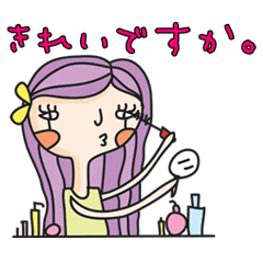 [LINEスタンプ] インディ女の子