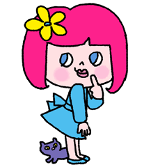 [LINEスタンプ] ゴーゴー！ガールちゃん