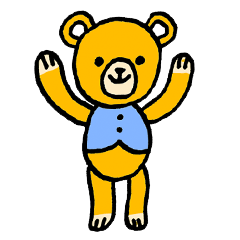 [LINEスタンプ] 小さなかわいいクマさんテディー