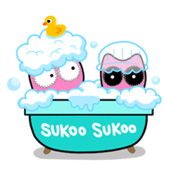[LINEスタンプ] Sukoo Sukoo Family