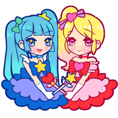 [LINEスタンプ] 魔法少女スタンプの画像（メイン）