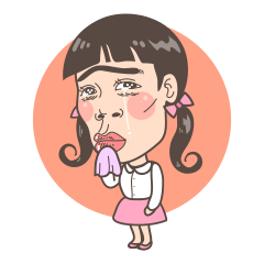 [LINEスタンプ] Mary and the little lamb