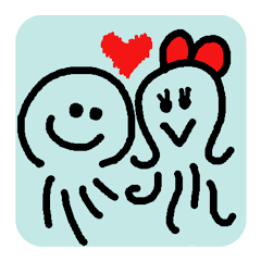 [LINEスタンプ] Kimy＆Samyの画像（メイン）
