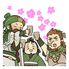 [LINEスタンプ] 三国志対戦カードゲーム「サンゴク」