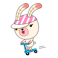 [LINEスタンプ] Chompoo Baby Bunny (thai)