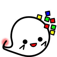 [LINEスタンプ] おばけのしろ2