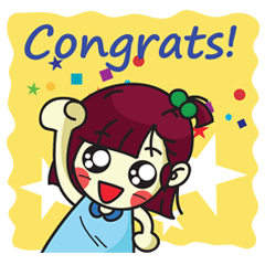 [LINEスタンプ] Anna Mini Girl Memorialの画像（メイン）