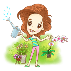 [LINEスタンプ] I'm Sunsinee