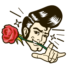 [LINEスタンプ] GoH the greaser！
