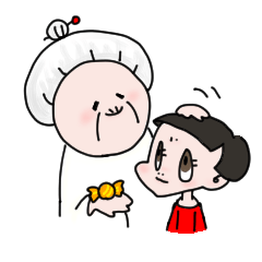 [LINEスタンプ] スネ子とおばあちゃんの画像（メイン）