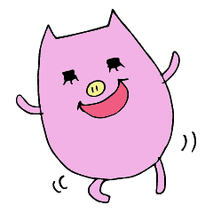 [LINEスタンプ] HAPPY PIG 2 -幸せの豚さんのメッセージ-の画像（メイン）