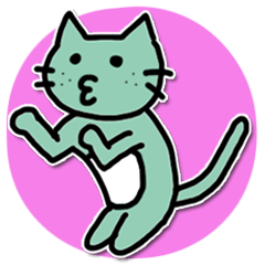 [LINEスタンプ] ねこころりん♪