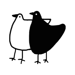 [LINEスタンプ] とりさん。時々カラスさん。の画像（メイン）