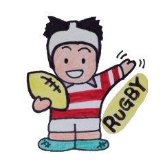 [LINEスタンプ] ラグビー大好きの画像（メイン）