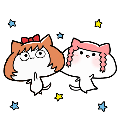 [LINEスタンプ] ふさえとたえ2の画像（メイン）