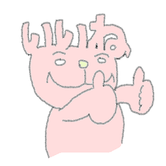 [LINEスタンプ] 頭にもじがのってますが。