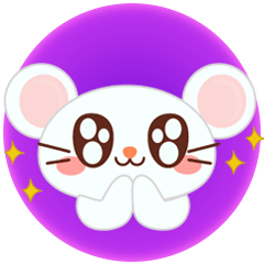 [LINEスタンプ] 子ネズミのモシの画像（メイン）