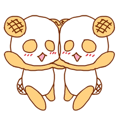 [LINEスタンプ] メロンパンダの画像（メイン）