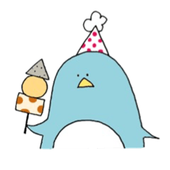 [LINEスタンプ] ペンギンの素朴なスタンプ