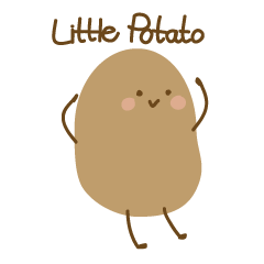 [LINEスタンプ] Little Potatoの画像（メイン）