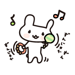 [LINEスタンプ] わたうさたん3