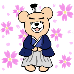 [LINEスタンプ] くま殿様