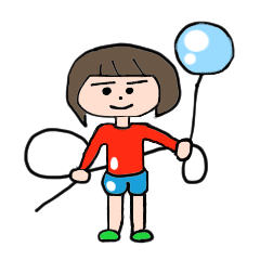 [LINEスタンプ] 少女ミラの画像（メイン）