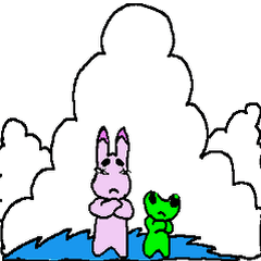 [LINEスタンプ] 桃色のうさ助くん