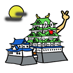 [LINEスタンプ] 古城の歴史 お城スタンプの画像（メイン）