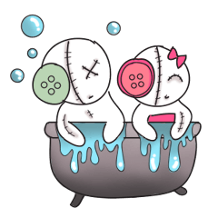 [LINEスタンプ] Rag Dolls