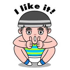 [LINEスタンプ] Kapo the cranky boy Ep.2