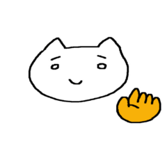 [LINEスタンプ] やる気ない猫