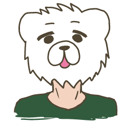 [LINEスタンプ] しろくま…さん？の画像（メイン）