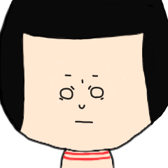 [LINEスタンプ] こけしむすめの画像（メイン）