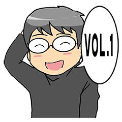 [LINEスタンプ] めがね男子R VOL.1の画像（メイン）