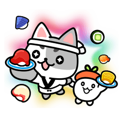 [LINEスタンプ] 江戸前パズル！すしたま