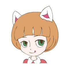 [LINEスタンプ] 猫子さん