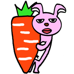 [LINEスタンプ] うさぎのうさ吉